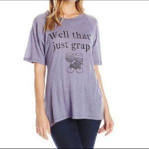 Wildfox “that’s just grape” t shirt